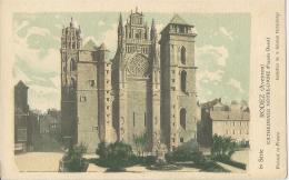 Rodez  -  Cathédrale Notre Dame Façade Ouest, Collection De La Solution  Pautauberge - Rodez