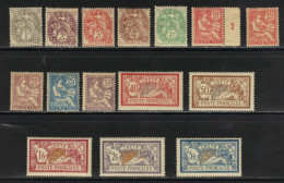 CRETE N° 1 à 15 * - Unused Stamps
