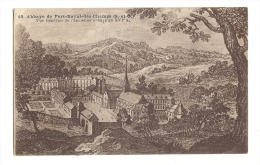 Cp, 78, Abbaye De Port-Royal-des-Champs, Vue Générale De L'Ancienne Abbaye Au XVIè S. - Magny-les-Hameaux