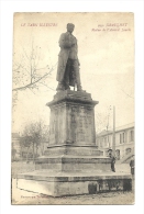 Cp, 81, Graulhet, Statue De L'Amiral Jaurès, écrite - Graulhet