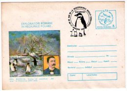 Emil Racovita - Belgica. Bucuresti 1988. - Polar Explorers & Famous People