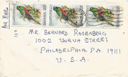 Ghana 1981 Cape Coast Trogon Bird Cover - Ghana (1957-...)