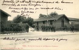 CPA 54 MILITARIA  TOUL ENTREE DE LA CASERNE DU 156 REGIMENT D INFANTERIE 1914 - Toul
