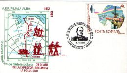 R.F. Scott At South Pole - 75 Years. 1987 - Polarforscher & Promis