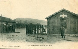 CPA 54 MILITARIA  TOUL BARAQUEMENTS DU 156 ET COTE BARINE Dos Simple - Toul