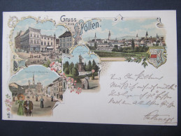 AK ST.PÖLTEN Litho 1898  //  D*11068 - St. Pölten