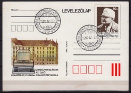 1992 - Hungary - Kalmár László Mathematician / Computer Science - STATIONERY - POSTCARD - FDC - Computers