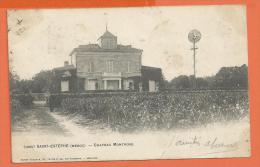 MOL2/552, Saint-Estèphe Médoc, Château Montrose, Éolienne , Animée, Précurseur, 1 Pli,  Circulée 1900 - Altri Comuni