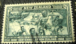 New Zealand 1940 Arrival Of Maori People 0.5d - Used - Gebruikt