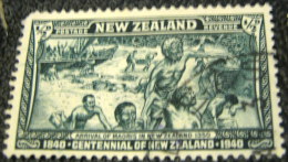 New Zealand 1940 Arrival Of Maori People 0.5d - Used - Usati