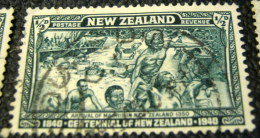 New Zealand 1940 Arrival Of Maori People 0.5d - Used - Oblitérés