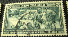 New Zealand 1940 Arrival Of Maori People 0.5d - Used - Usati