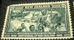 New Zealand 1940 Arrival Of Maori People 0.5d - Used - Oblitérés