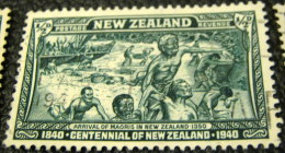 New Zealand 1940 Arrival Of Maori People 0.5d - Used - Usati