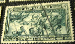 New Zealand 1940 Arrival Of Maori People 0.5d - Used - Usati