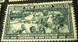 New Zealand 1940 Arrival Of Maori People 0.5d - Used - Gebruikt