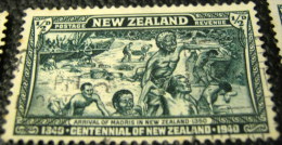 New Zealand 1940 Arrival Of Maori People 0.5d - Used - Gebruikt