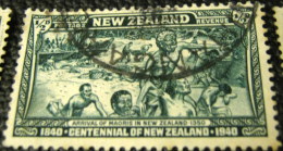 New Zealand 1940 Arrival Of Maori People 0.5d - Used - Usati