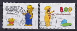 Denmark 2011 Mi. 1658-59 A     6.00 & 8.00 Kr Children's TV Complete Set (from Sheet) - Gebraucht