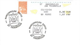 MOG-LISA 57 - Thionville - Marcophilex Sur Lettre - Other & Unclassified