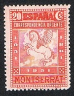 Ed. 648 Montserrat Pegaso 20 Cts. Nuevo Sin Char. - 1931-50 Nuovi