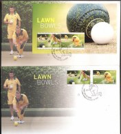 AUSTRALIA  - SPORT - BOWLS  - FDC - 2012 - Bowls