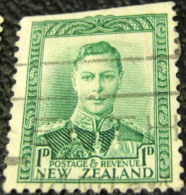 New Zealand 1938 King George VI 1d - Used - Usados