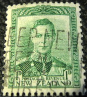 New Zealand 1938 King George VI 1d - Used - Gebraucht