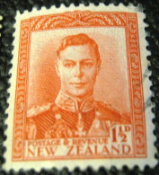 New Zealand 1938 King George VI 1.5d - Used - Usati