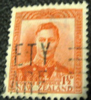 New Zealand 1938 King George VI 1.5d - Used - Usati