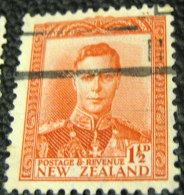 New Zealand 1938 King George VI 1.5d - Used - Usati