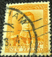 New Zealand 1938 King George VI 2d - Used - Used Stamps