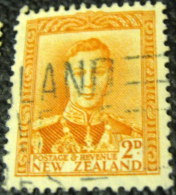 New Zealand 1938 King George VI 2d - Used - Usados