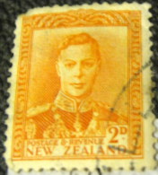 New Zealand 1938 King George VI 2d - Used - Usados