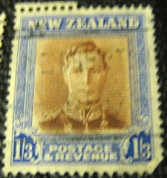 New Zealand 1947 King George VI 1s3d - Used - Used Stamps