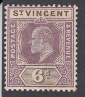 St Vincent 1902  6d  SG81  MH - St.Vincent (...-1979)