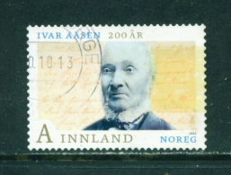 NORWAY - 2013  Ivar Aasen  'A'  Used As Scan - Oblitérés