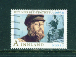 NORWAY - 2013  Theatre  'A'  Used As Scan - Used Stamps