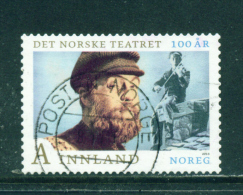 NORWAY - 2013  Theatre  'A'  Used As Scan - Usati