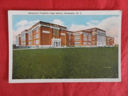 New York > Rochester Benjamin Franklin High School Not Mailed  Ref 1220 - Rochester