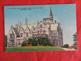 Ohio > Cincinnati  Scarlet Oaks Bethesda Home For The Aged Kraemer Art Co 1953 Cancel  Ref 1220 - Cincinnati