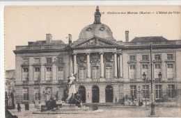 BF3589 Chalons Sur Marne L Hotel De Ville  France Scan Front/back Image - Châtillon-sur-Marne