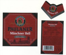 Paulaner - Munchner Hell - Alkoholfrei - 0,5l - Cerveza