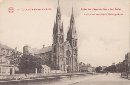 BF4475 Eglise Notre Dame De Vau Chalons Sur Marne   France Scan Front/back Image - Châtillon-sur-Marne