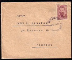 BULGARIA / BULGARIE - 1949 - Hristo Botev - Poet - P.covert  Voyage - Cartas & Documentos