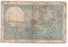 10 Francs Minerve 1940 - 10 F 1916-1942 ''Minerve''