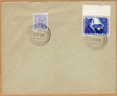 Enveloppe Cover Brief 849 Gent + 1063 - Brieven En Documenten