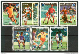 1988 Guinea Bissau "Essen 88" Fiera Internazionale Del Francobollo Coppa Europea Di Calcio Football Set MNH** B533 - Unused Stamps