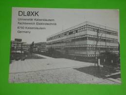 Germany,Boeblingen,IBM Klub,VW Auto Parking,radioamateur IBM Club Station,QSL Postcard - Boeblingen