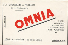 BU 807 A / BUVARD - CHOCOLATS  ET PRODUITS ALIMENTAIRES - Chocolade En Cacao